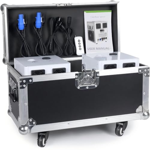 700W Cold-Effect Fountain Machine with Case
