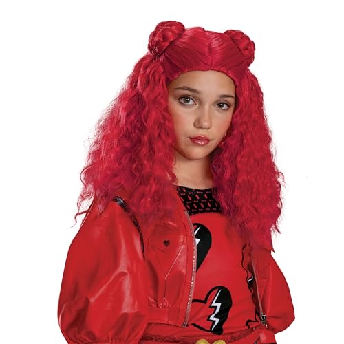 Disguise Descendants Red Wig Official Disney Descendants The Rise of Red Costume Accessory One Size Child