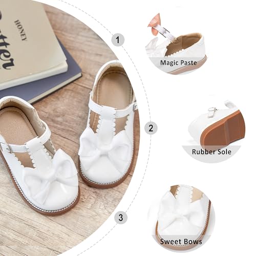 Image of Otter MOMO Toddler /Little Girls Mary Jane Slip-on School Uniform Party Dress Shoes