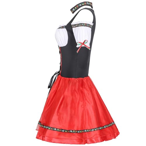 Traje elegante de festival para cosplay de fiesta temática con peluquería 5