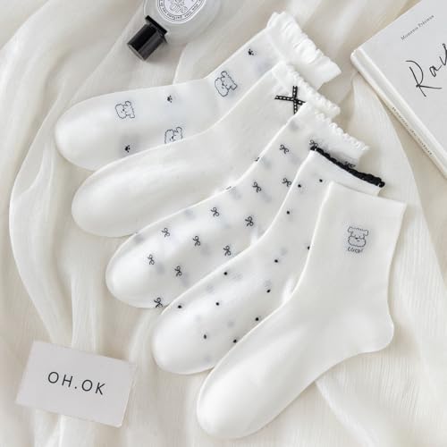 Image of Women's Cute Socks, Casual Everyday Socks
