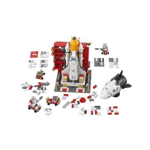Image of SKY LINE OCEAN || 2 in 1 Space Rocket & Capsule Combo Building Blocks Set || 1000+ Pcs || 6-in-1 STEAM Aerospace Kit || 88 Pcs || Compatible Bricks || 6 Months Structural Warranty