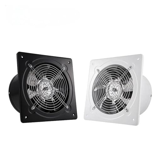 Extractor de aire de 4 pulgadas negro para techo y ventilación de baños