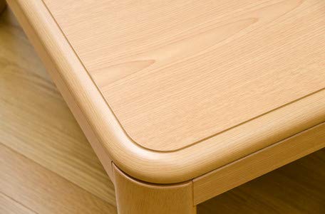 Amazon.co.jp : 継脚式家具調コタツ 120幅 MYK-120 こたつテーブル