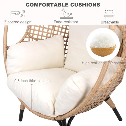 Luxury Outdoor Wicker Lounge Chair