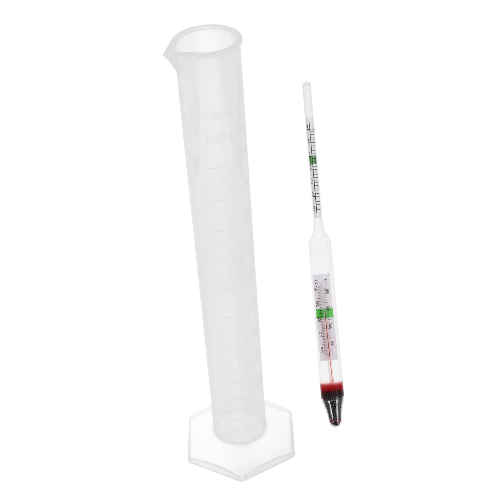 SOESFOUFU Professional Aquarium Meter Salt Water Tank Gravimeter Glass Hydrometer Accurate Water Condition Monitor
