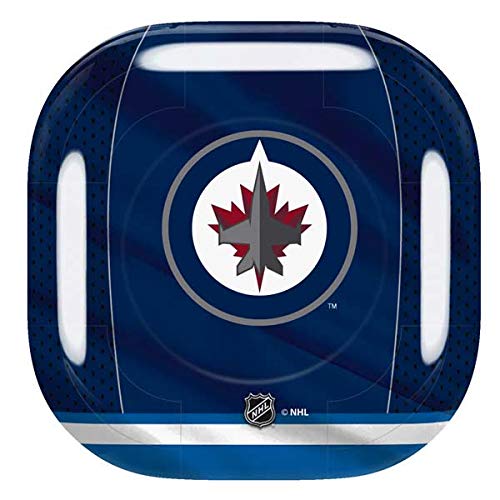 Skinit Decal Audio Skin Compatible with Samsung Galaxy Buds Pro - Officially Licensed NHL Winnipeg Jets Jersey Design