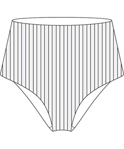 Swim BTM Femme Hurley Radial sculptant et taille haute pour un maintien parfait en surf