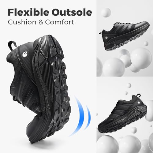 Image of FitVille Extra Wide Sneakers for Men with Wide Toe Box, Lightweight Trail Running Shoes for Workout Gym Cross Training Shoe Fashion Casual Sneaker