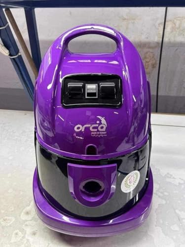 Orca OR-WD 201 مكنسة كهربائية متعددة الاستخدامات، أحمر، تنظيف رطب وجاف، 20 لتر