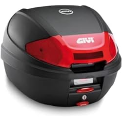 Baúl Moto Shad Sh48 Givi E300N2 Monolock Baúl con Cierre Nuevo con Placa Negro Mate, Carga Máxima 3 Kg