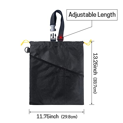 Gnegni 2Pcs Car Garbage Can, Hanging Car Trash Bag With Waterproof Leakproof Lining #TOP3