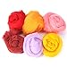 Woolbuddy Felting Wool Kit - 24 Vibrant Merino Wool Colors for Needle Felting, Wet Felting, and Crafts
