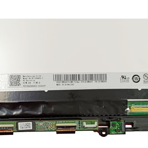 Image of Replacement Laptop for Lenovo 300e Chromebook Gen 3 82J9 82JA Touch Screen Digitizer Assembly with Bezel 5D11C95890 5D11C95891 5D11C95892 5D11C95893 5D11C95894 5M11K12882 5D11C95889 LCD Display Module