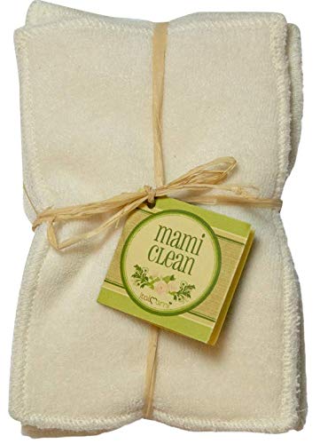 SALVIETTA STRUCCANTE 10X14 MADE IN ITALY IN MICROSPUGNA DI BAMBOO 5 PEZZI