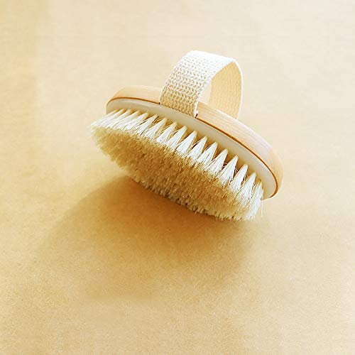 Ithyes Dry Brushing Body Brush Exfoliating Brush Natural Bristle Bath Brush for Remove Dead Skin Toxins Cellulite,Treatment,Improves Lymphatic Functions,Exfoliates,Stimulates... - Image 2