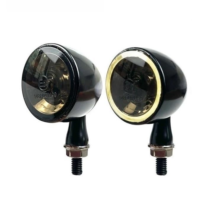 Clignotant indicateur blanc moto feu arrière stop LED 1000 DF pour route et ville