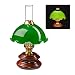 Produktbild Relaxdays Tischlampe, Jugendstil, dekorativer Glasschirm, E14-Fassung, 230 V, Retro Nachttischlampe, HxD 34x21 cm, grün