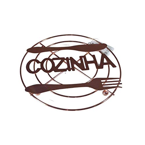 Suporte/apoio/descanso de panela rose gold