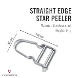 Victorinox STAR Sparschäler mit Inox-Griff, grau