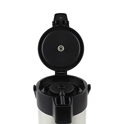 Miniatura 4 de Pioneer Termo De Acero Inoxidable Con Bomba De 4,0 L, Termo Hermético Para Bebidas Frías Y Calientes, Dispensador De Bebidas Con Bomba Fácil De Usar Para Eventos