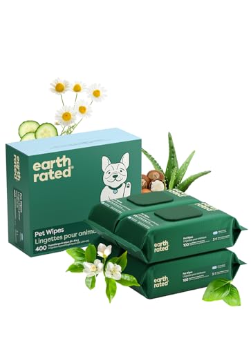 Earth Rated Pet Wipes 400 Count