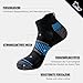Niorasen Sneaker Socken Herren 39-42 43-46 47-50, 6 Paar Sportsocken Gepolsterte Laufsocken Atmungsaktiv Baumwolle Socken mit Frotteesohle Antirutsch Bequeme Kurze Socken
