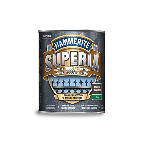 Hammerite Superia Esmalte antioxidante al agua Forja Marrón 750 ml