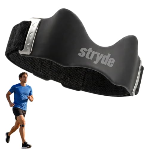 Stryde Precision Knee Strap Review Stryde Knee Strap Stryde Knee Brace Knee Straps for Joint Pain Adjustable Breathable One Size Fits All for Running Various Sports & Daily Wear (Black 1)