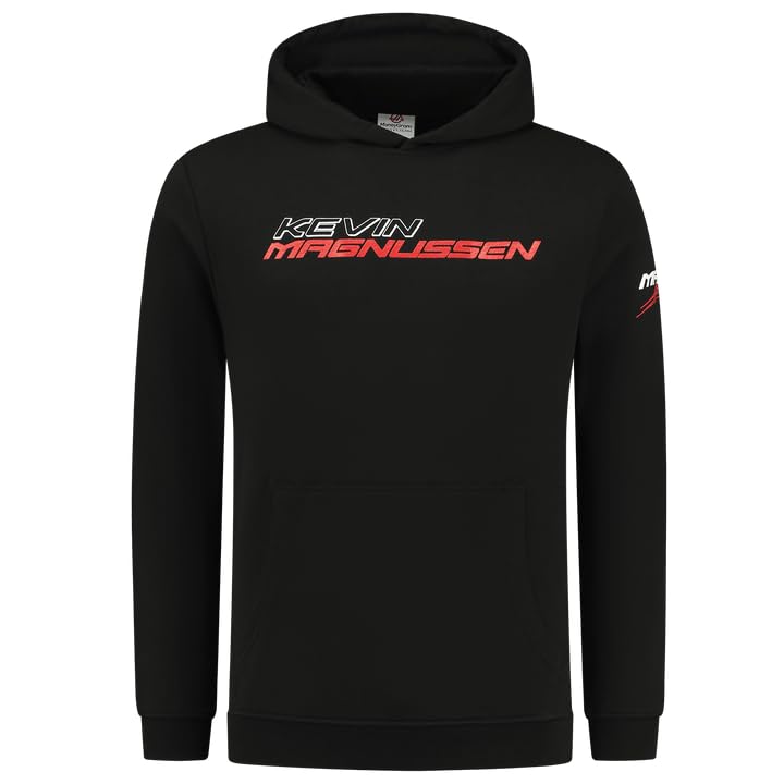 CMC Motorsports Haas Racing F1 Kevin Magnussen - Sudadera con capucha de tejido premium