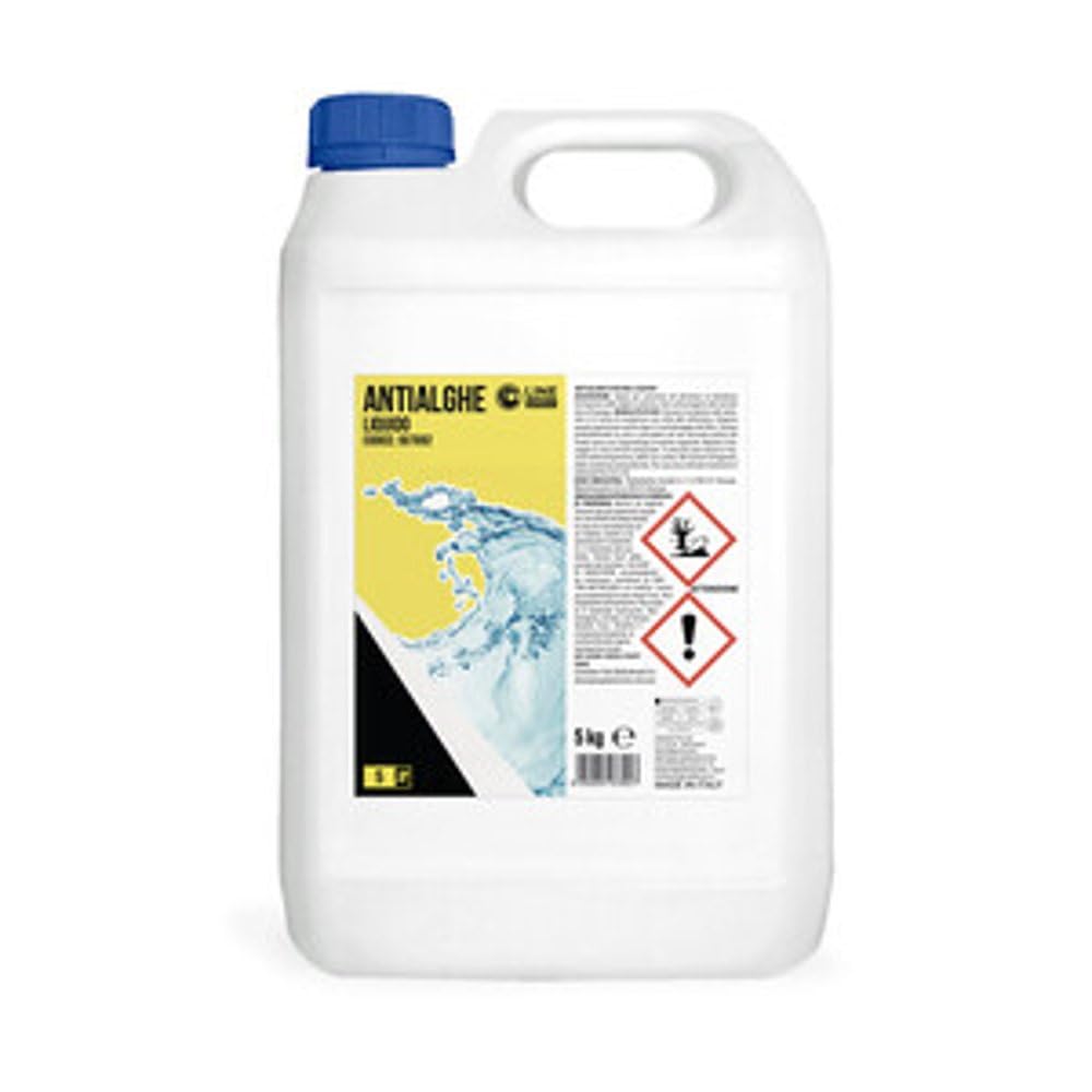 nextradeitalia 4PZ C ANTIALGHE Piscina Liquido 5 kg MOD.FERX.ANIDLX