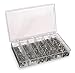 Tooth Wash,Hex Locknut Assortment, 600Pcs,2040-WWG6KEPSSSGR