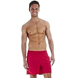 Speedo Scope de 16" Pantalones Cortos, Hombre, Rojo (Fed), M