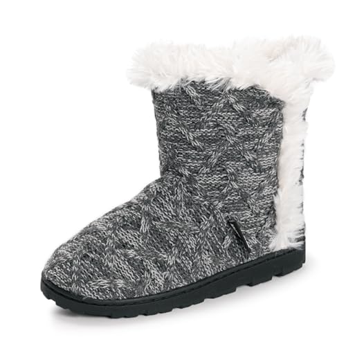 MUK LUKS Women's Cheyenne, Grey, XL by MUK LUKS - Used condition - Image 2