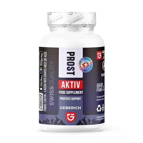 ProstAktiv – Kosttillskott för Mäns Prostatahälsa med Växtextrakt, Antioxidanter, Zink och Vitaminer D3 & B6