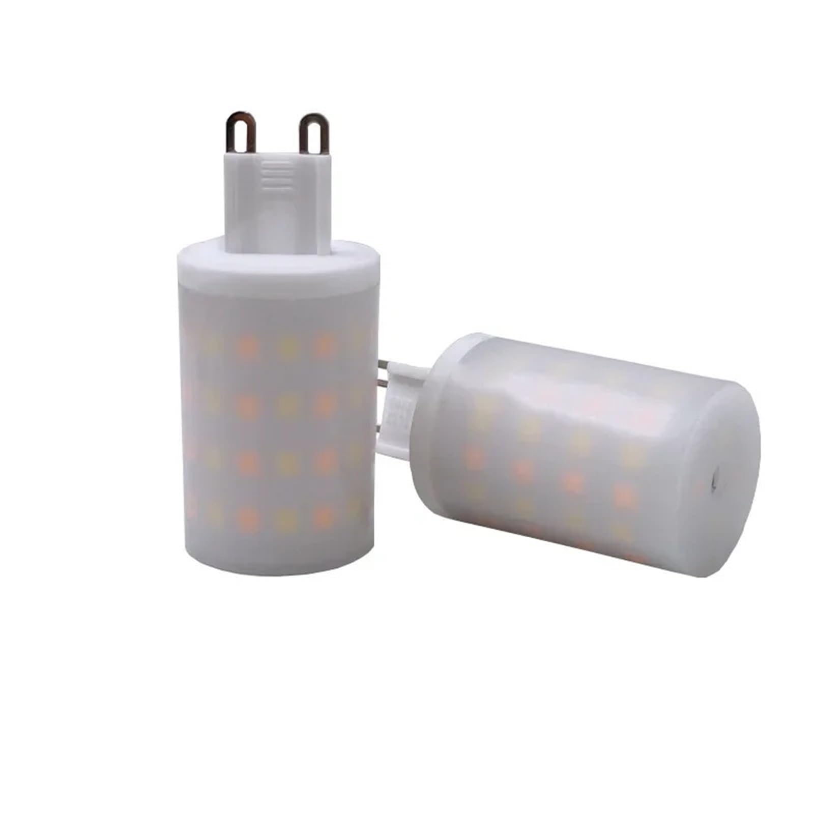 Cebula kukurydziana 2 Szt. G9 Ściemnialna Inteligentna Lampa WiFi 6W Żarówka LED 220~240V Obsługa Sterowania Głosowego,do lampy sufitowej