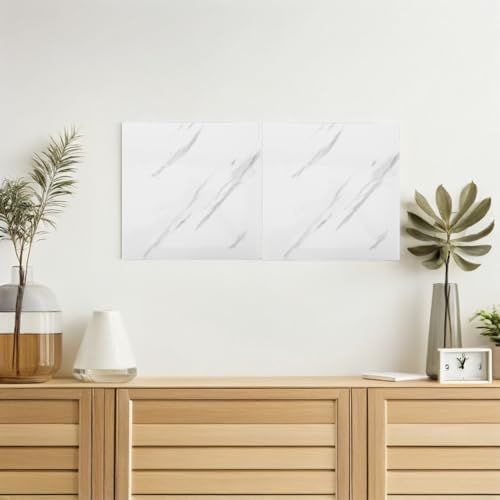 Azulejos autoadhesivos lavables con paneles de PVC impermeables efecto mármol para salpicaderos 6