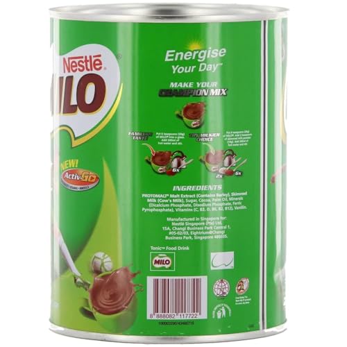 Image of Milo Original Activ-Go Chocolate Malt Drink Powder, 14.11 Oz / 400 G