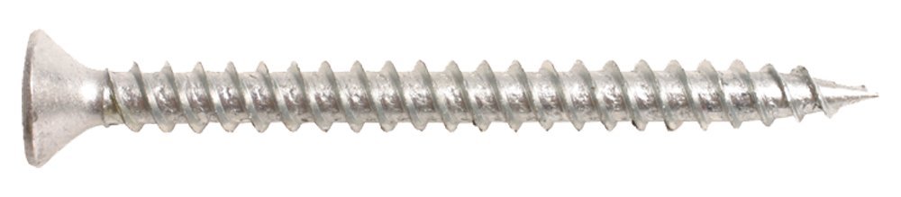 SPCZ8112 Clear Zinc Fine Thread Sheathing to Steel Collated 8 x 1-1/2-Inch Screw, 1000 Screws per Box