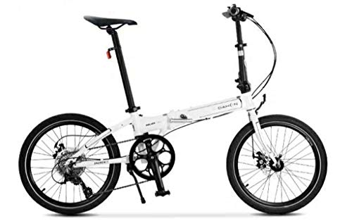 Dahon Launch D8 Folding Bike (White Black)