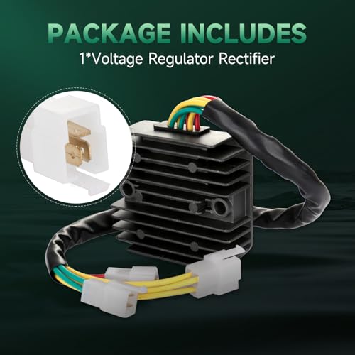 SCITOO 31600-MAA-000 31600-MAA-A10 31600-MM8-008 31600-MAA-A01 31600-MCK-A51 31600-MAH-008 Front,Left rectifier regulator 1999-2000 for Honda VT1100C Shadow Spirit by SCITOO - Used condition - Image 4