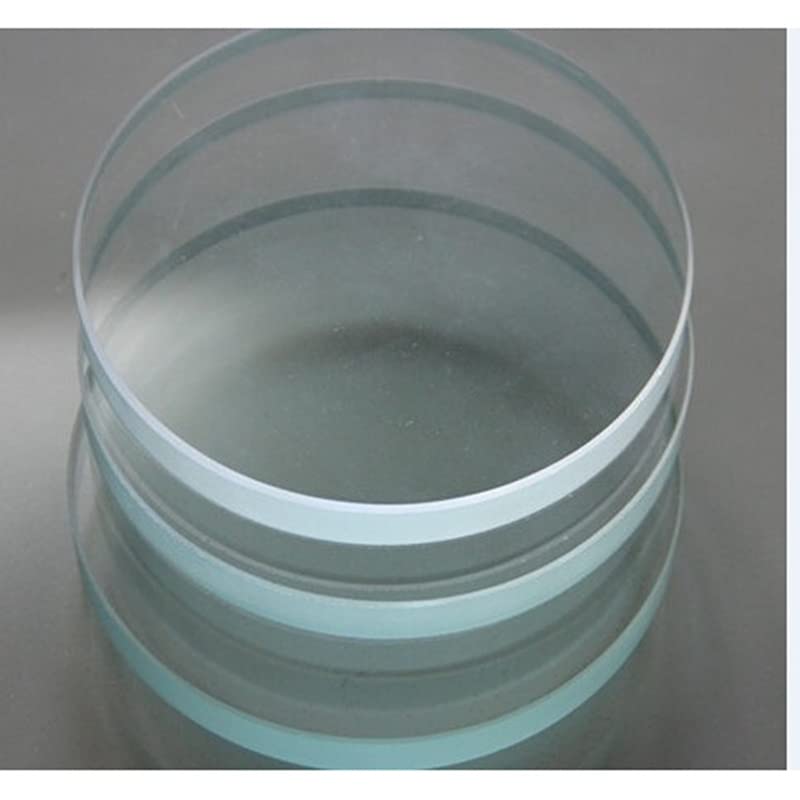 Microscope 1PCS 110~180mm Armoured Tempering Glass Thickness 10 15 20mm Tempered Glass Lens(120MM_12MM)