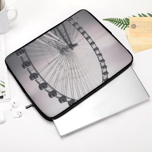 Funda para Laptop 15 pulgadas Gris Ferris Wheel Slim miniatura 4