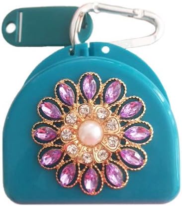 Decorated Mouthguard Case - Sunset - Purple