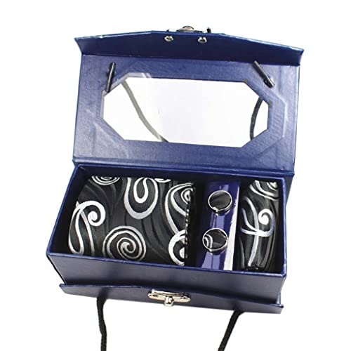 Set de corbata con caja de regalo en seda