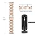 Fintie Band Compatible with Watch 44mm 42mm Series 5/4/3/2/1, Premium Stainless Steel Metal Replacement Wrist Strap Bracelet Compatible with All Versions 44mm 42mm Watch, Rose Gold