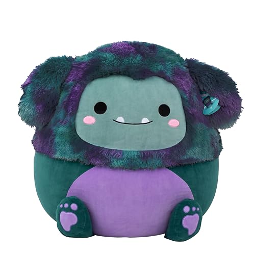 Squishmallows Original 24in JT The Dark Teal Bigfoot – Official Jazwares Plush (Jumbo)