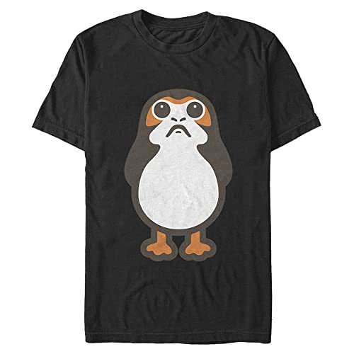T-shirt Star Wars Porg homme XL : le haut noir parfait pour vos journées geek