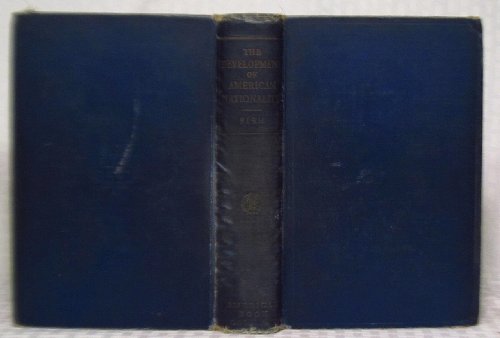 The development of American nationality (A Shor... B00085X1N0 Book Cover