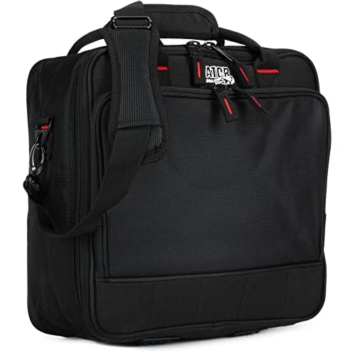 Gator Cases Bolsa acolchada de nylon para mezclador/equipo con correa removible; 12" x 12" x 5.5" (G-MIXERBAG-1212)